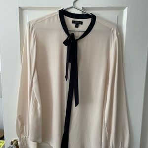 J.Crew Silk Bow Blouse 14
